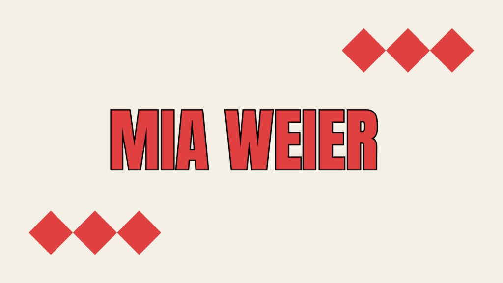 Mia Weier